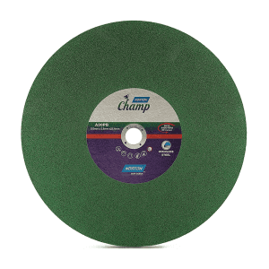 Norton Champ 355 x 2.6 x 25.4 mm Green Single Net Chopsaw Wheel (Pack Of 25 Pcs), LTGC35