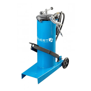 Hogert 6 Ltr Foot Grease Gun with Wheels, HT8G912