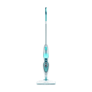Black+Decker 1600-Watt Steam Mop with Auto Select Technology & 99.9% Germ Protection (White/Blue), FSM1620-B1