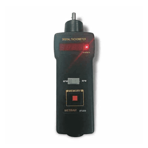 Metravi 60 - 50000 RPM Contact-Type Tachometer, DT-2235