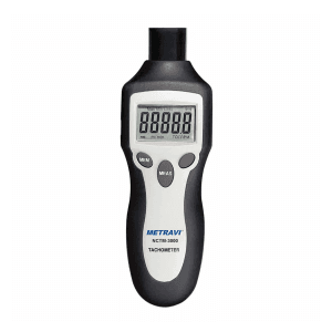 Metravi 2 - 20000 / 200000 RPM Digital Contact & Non-Contact Tachometer, NCTM-3000