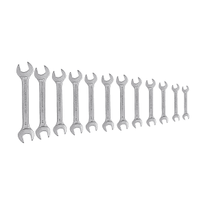 JK 12 Pcs Double Ended Open Spanner Sets, SD7800069