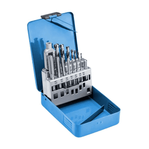 Hogert 15 Pcs / M3 - M12 Taps & Dies Set, HT3B581
