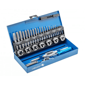 Hogert 32 Pcs / M3 - M12 Taps & Dies Set, HT3B582