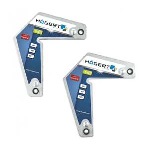 Hogert 197 mm Magnetic Welding Angle (2 Pcs), HT3B665