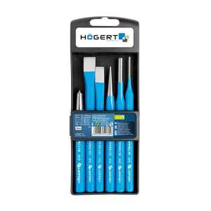 Hogert 6 Pcs Chisel & Punch Set, HT3B710