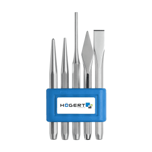 Hogert 5 Pcs Chisel & Punch Set, HT3B713