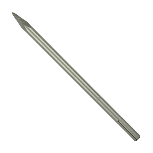 Stanley 400 mm SDS Max Round Body Pointed Demolition Chisel, STA54421-IN