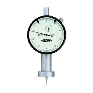 Insize 0 - 10 mm Dial Depth Gauge (16 mm Dia. Base), 2343-101