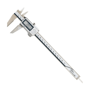 Mitutoyo 0 - 200 mm Digital ABS Scribing Caliper with Carbide-tipped Jaws, 573-677-20