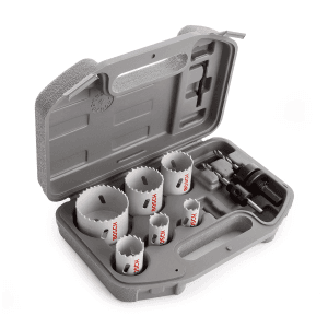 Bosch 9 Pcs 6HS Plumber Holesaw Set, 2 608 580 803