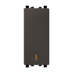 Schneider Electric Zencelo 16 - 20 Amp 1 Way Switch - Dark Grey (Pack of 10 Pcs), IN8401/16(BZ)