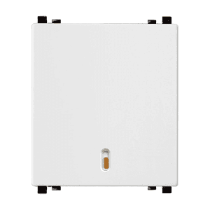 Schneider Electric Zencelo 16 - 20 Amp 1 Way 2 Module Switch - White (Pack of 10 Pcs), IN8421/16