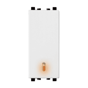 Schneider Electric Zencelo 16 - 20 Amp 1 Way Switch With Neon - White (Pack of 10 Pcs), IN8481/16