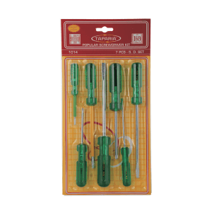 Taparia 7 Pcs Screw Driver Kit (Blister Packaging), 1014