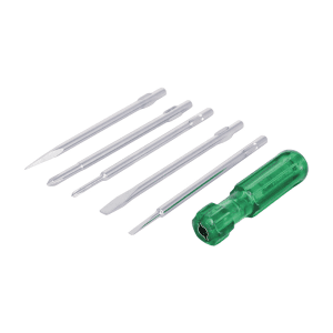 Taparia 6 Pcs Screw Driver Set with Neon Bulbs, 802