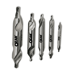 Ozar 5 Pcs Metric Combined Drill & Countersinks 60° Center Drill, ADC-5216