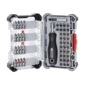 Bosch 50 Pcs Extra Hard Screwdriver Bit Set, 2 607 012 081
