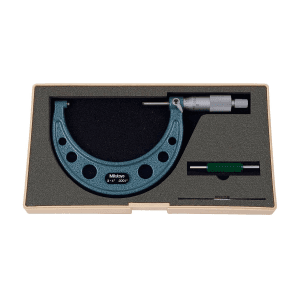 Mitutoyo 3 - 4 inch Outside Micrometer with Ratchet Stop, 103-218