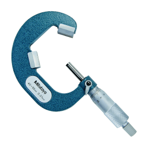 Mitutoyo 40 - 55 mm V-Anvil Micrometer with Carbide Tip (3 Flute), 114-104