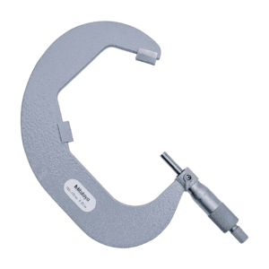 Mitutoyo 100 - 115 mm V-Anvil Micrometer with Carbide Tip (3 Flute), 114-108