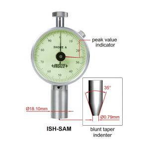 Insize 10-90HA Range Shore Durometer Measurement, ISH-SAM