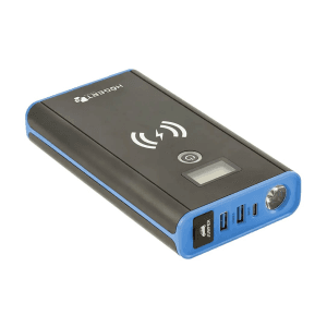 Hogert 400A Lithium jump starter with wireless charger, HT8G623