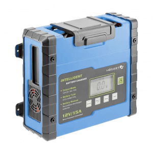 Hogert 12V Electronic Battery Charger, HT8G613