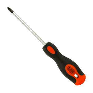 Black+Decker PH1 x 100 mm Blade Length Phillips Screw Driver, BDHT62296