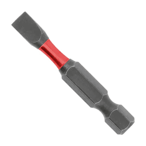 Hogert 50 mm (Length) x 4 mm (Blade Dia) Flat Power Screwdriver Bits (Pack of 2 Pcs), HT1S160