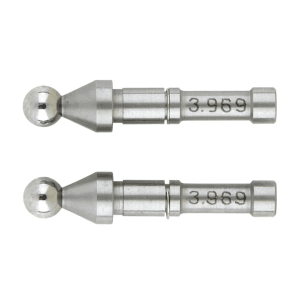 Mitutoyo 3.969 mm Dia. Interchangeable Ball Anvil-spindle Tip for Gear Tooth Micrometers, 124-809
