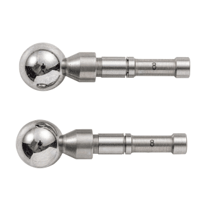 Mitutoyo 8 mm Dia. Interchangeable Ball Anvil-spindle Tip for Gear Tooth Micrometers, 124-819
