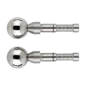 Mitutoyo 8.731 mm Dia. Interchangeable Ball Anvil-spindle Tip for Gear Tooth Micrometers, 124-820