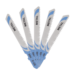 Dewalt 76 x 50 mm High Speed Steel Jigsaw Blades For Metal (T118B) (Pack of 5 Pcs), DT2161-QZ