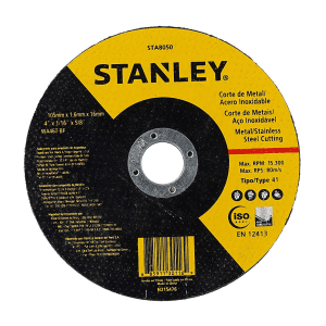 Stanley 105 x 1.6 x 16 mm Metal Inox Cutting Wheel (41 Teeth), STA8050-IN