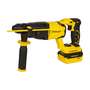 Stanley 22mm / 18V / 4.0Ah 2Kg SDS Plus & Cordless Rotary Hammer With Brushless Motor (2 Batteries & Charger Included), SBR20M2K