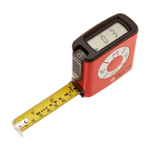 eMeasure inc. 5Mtr x 19mm Digital Measuring Tape with Belt Clip, eTape 16