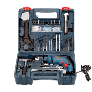 Bosch 13mm 600W Professional Impact Drill (With 100 pcs Accessory Set), GSB 13 RE Kit