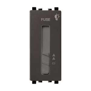 Schneider Electric Zencelo 1 Module 400 W Full Flat Dimmer  - Dark Grey (Pack of 10 Pcs), IN8404D(BZ)