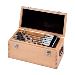 Baker 0 - 150 mm / 6 Pcs Metric Mechanical External Micrometer Set, 6MMC 150