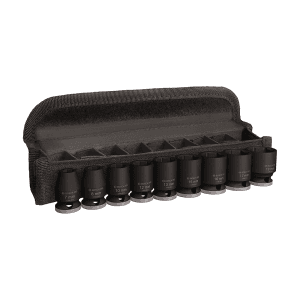 Bosch 9 Pcs 3/8 Inch Sq. Drive PRO Standard Impact Socket Set, 2 608 003 036