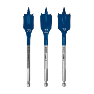 Bosch 3 Pcs Expert Self Cut Speed Spade Drill Bit Set, 2 608 900 331