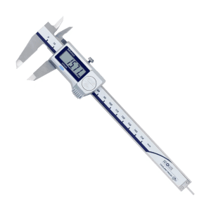 Mitutoyo 0 - 150 mm Absolute Digital Caliper with Rod Depth Bar without Data Output & Thumb Roller (IP67 Coolant-Proof), 500-709-20