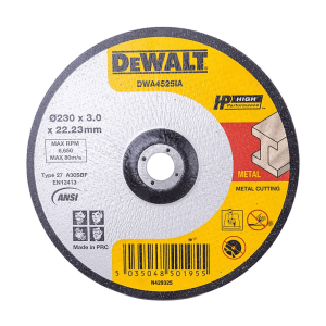 Dewalt 230 x 3 x 22.23 mm Metal Cutting Wheel, DWA4525IA-AE