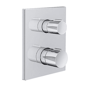 Kohler Autosense 235+ Thermostatic Recessed Bath & Shower Universal Trim In Polished Chrome Finish, K-24431IN-9FP-CP