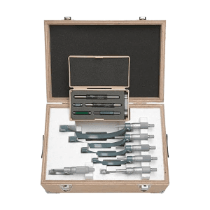 Mitutoyo 0 - 150 mm Outside Micrometer Set (Pack of 6 Pcs), 103-913-50