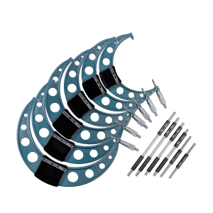 Mitutoyo 150 - 300 mm Outside Micrometer Set (Pack of 6 Pcs), 103-915-10