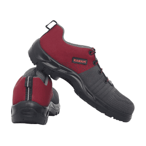 Karam Flytex Upper Safety Shoe - Fibre Toe (Red & Black), FS215FN