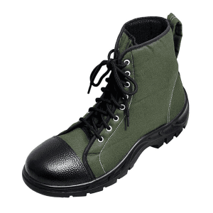 Karam Men's Occupational Safety  Shoe - Steel Toe (Green), FS151RG