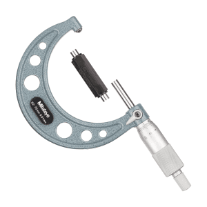 Mitutoyo 50 - 75 mm Spherical Anvil Tube Micrometer (Type E), 115-117